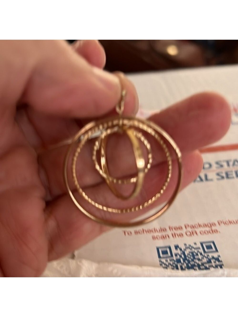Fashion Earrings, Gold Tone
